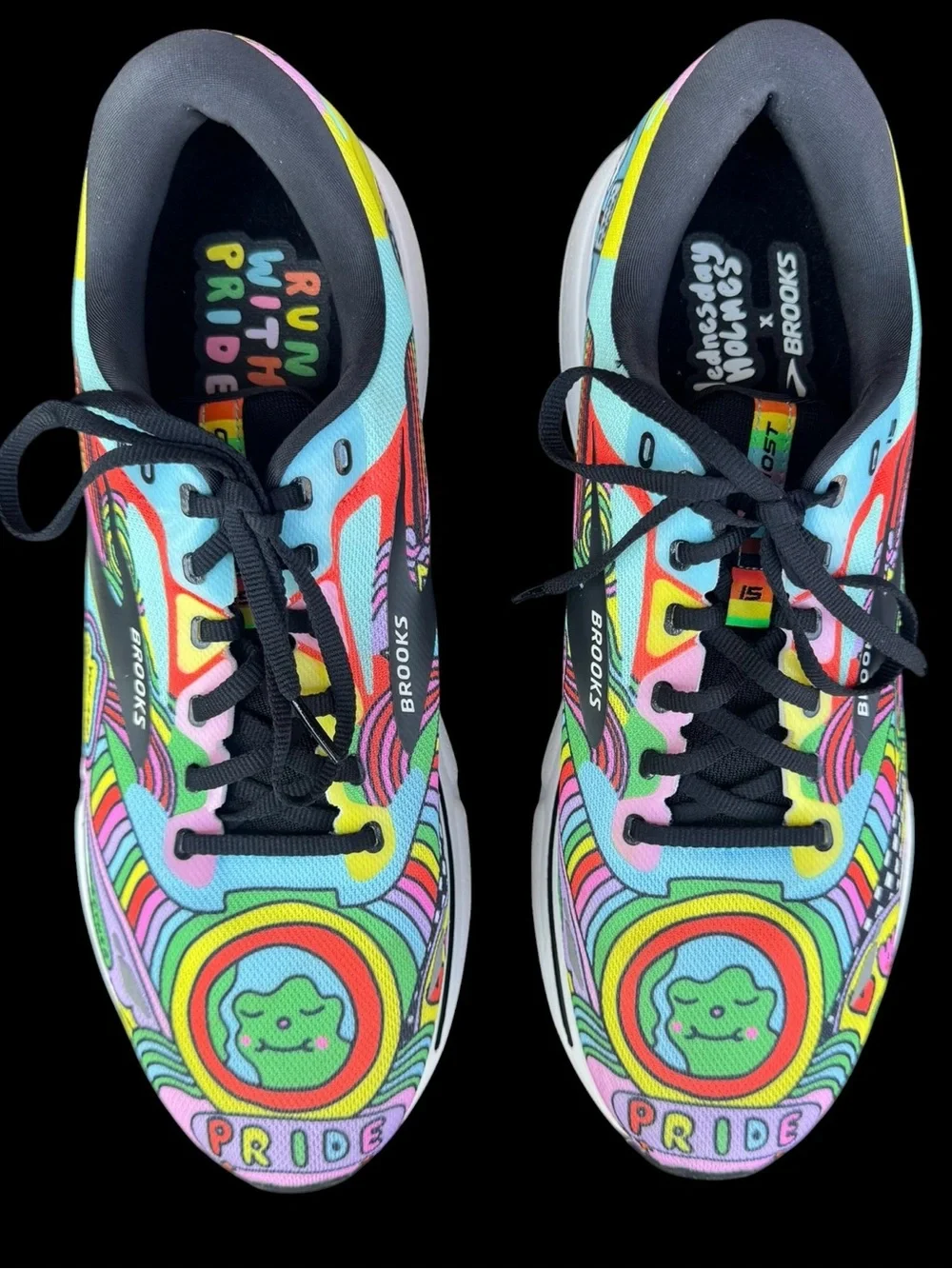 Limited Edition Wednesday Holmes x Brooks Ghost 15 